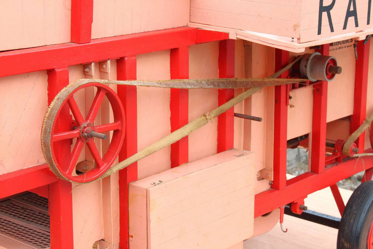 2 inch scale threshing machine