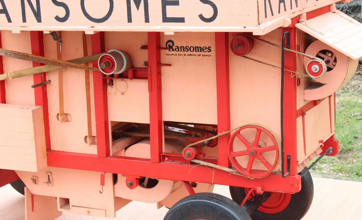 2 inch scale threshing machine