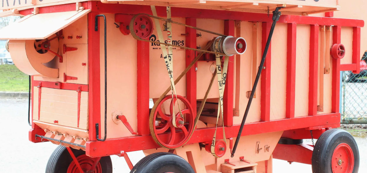 2 inch scale threshing machine