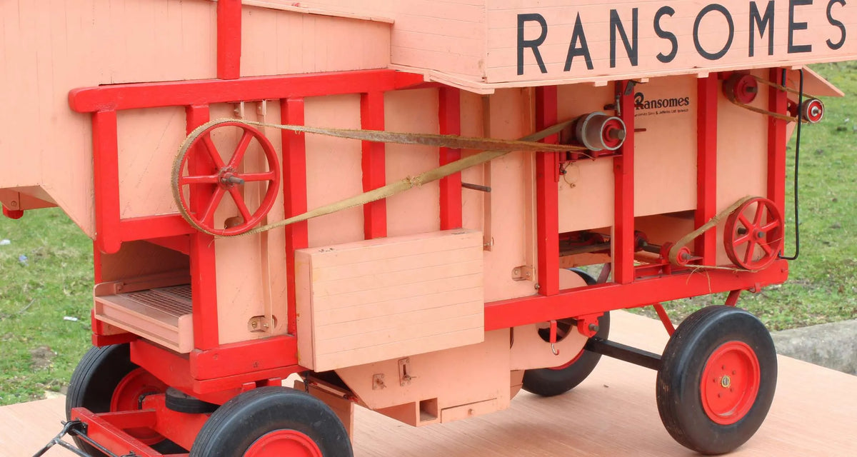 2 inch scale threshing machine