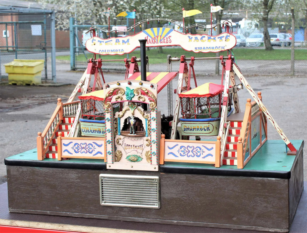 Steam yachts "Shamrock" & "Columbia"