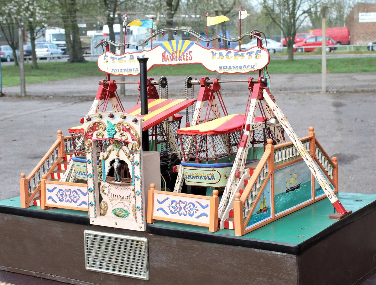 Steam yachts "Shamrock" & "Columbia"
