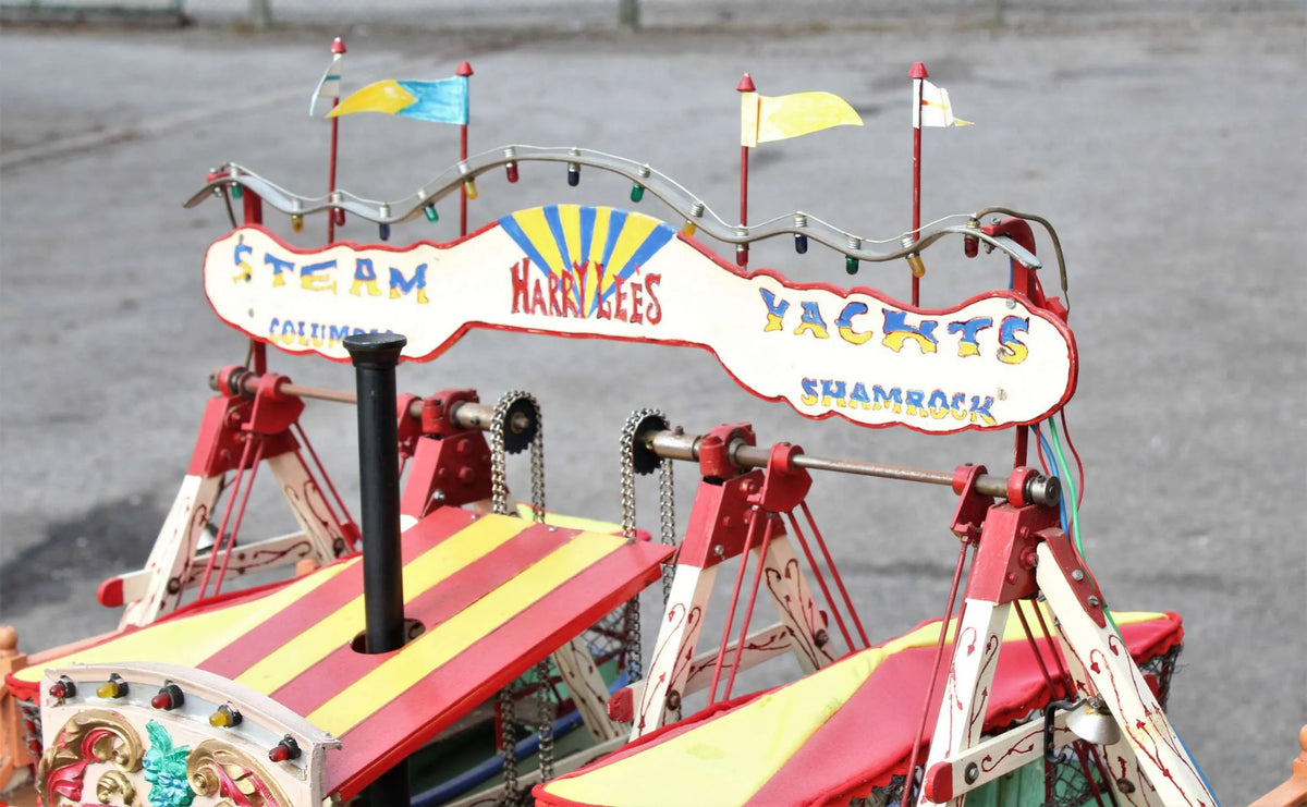 Steam yachts "Shamrock" & "Columbia"