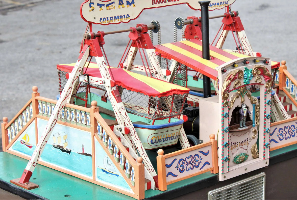Steam yachts "Shamrock" & "Columbia"
