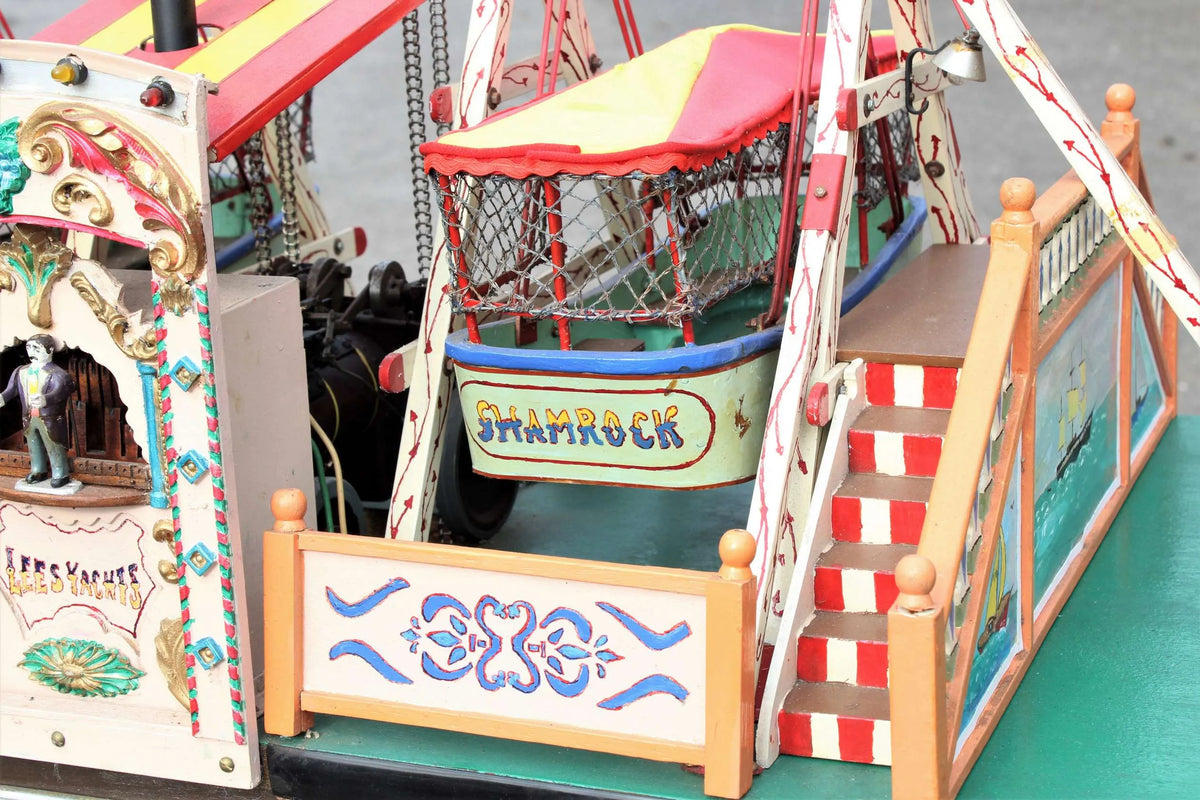 Steam yachts "Shamrock" & "Columbia"