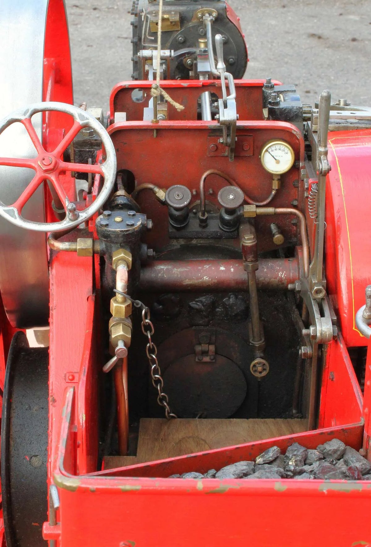 3 inch scale Burrell 6nhp agricultural engine