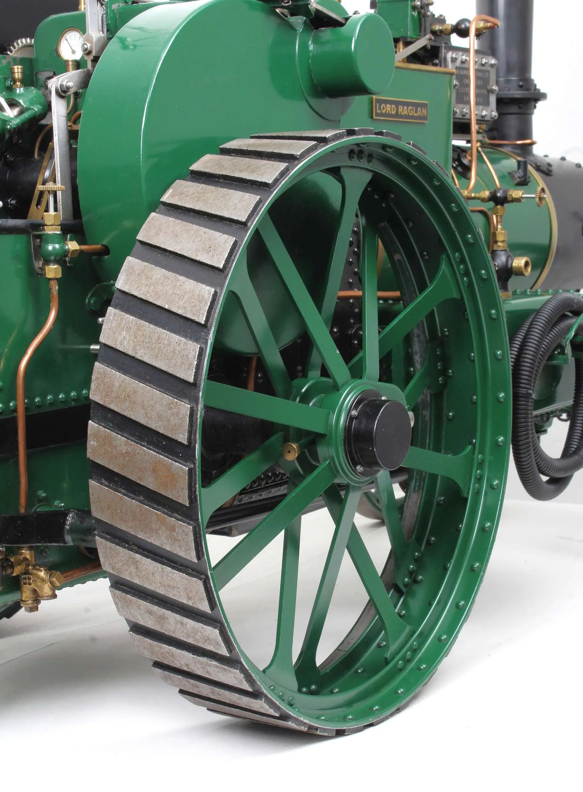 3 inch scale Garrett 4CD 4nhp steam tractor "Lord Raglan"