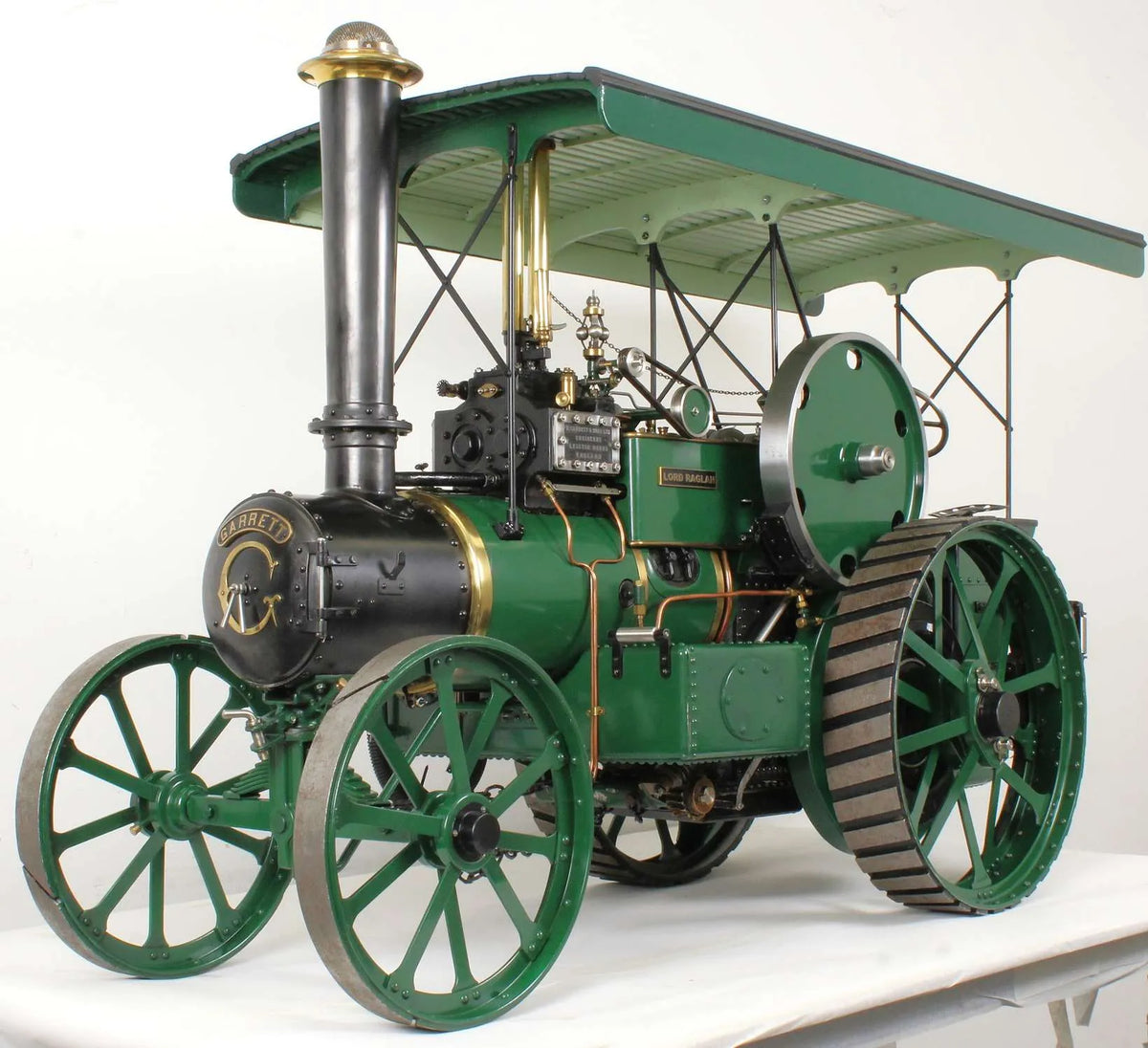 3 inch scale Garrett 4CD 4nhp steam tractor "Lord Raglan"