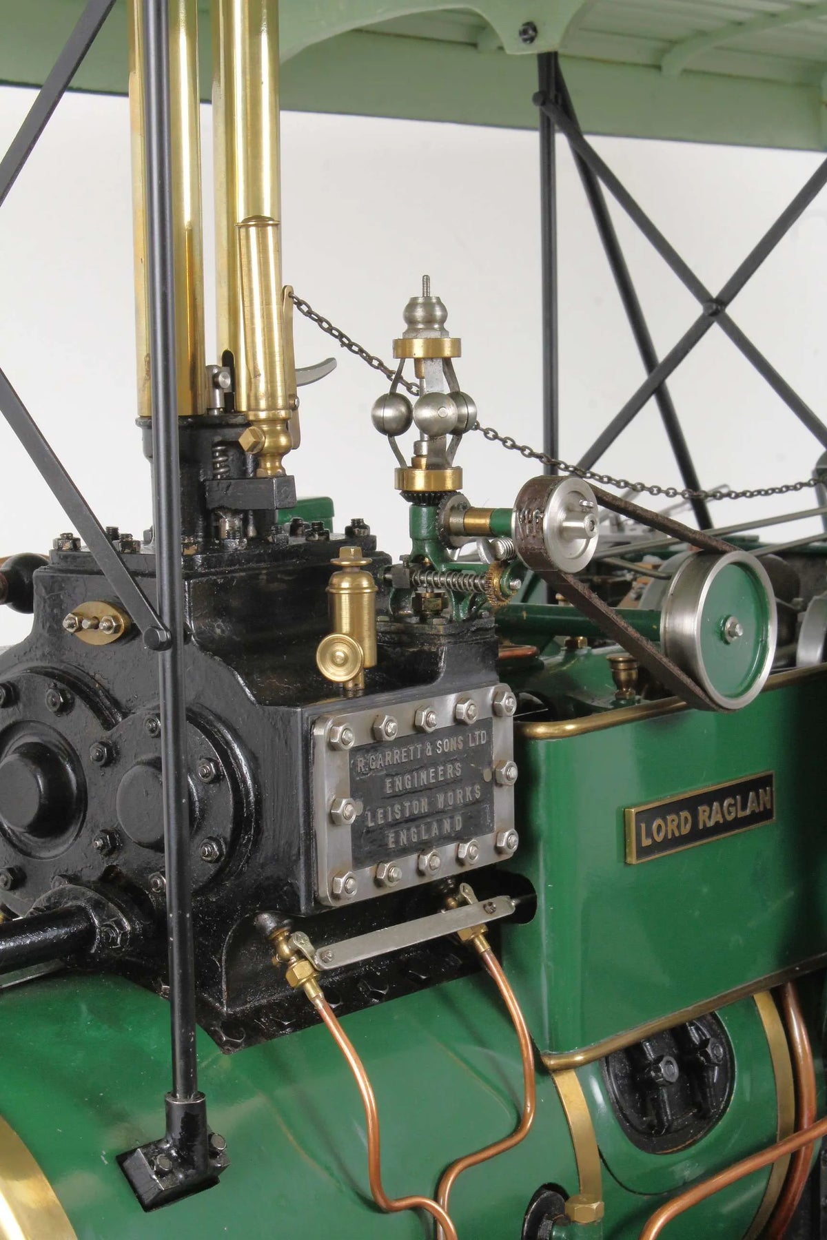 3 inch scale Garrett 4CD 4nhp steam tractor "Lord Raglan"