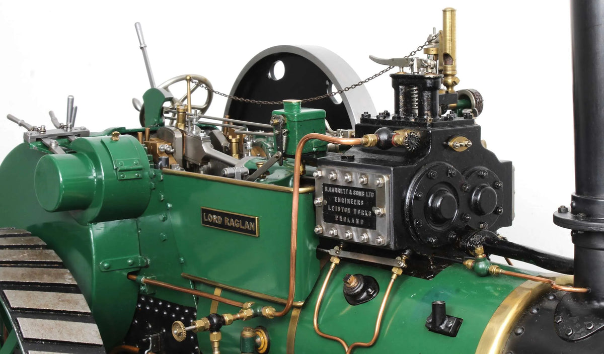 3 inch scale Garrett 4CD 4nhp steam tractor "Lord Raglan"