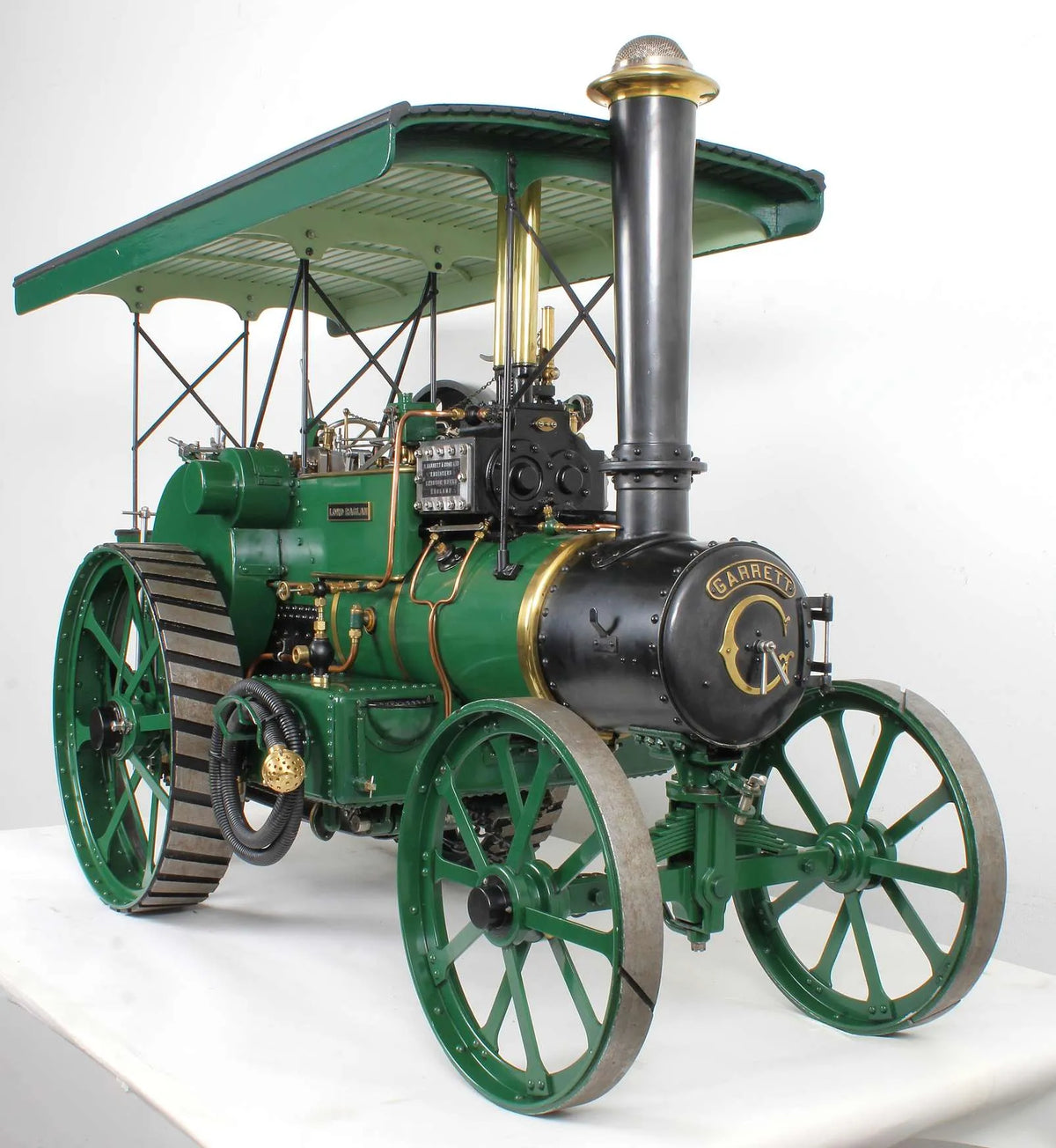 3 inch scale Garrett 4CD 4nhp steam tractor "Lord Raglan"