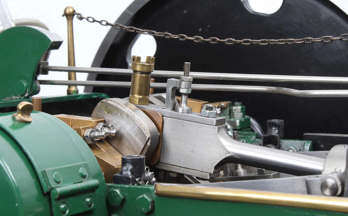 3 inch scale Garrett 4CD 4nhp steam tractor "Lord Raglan"