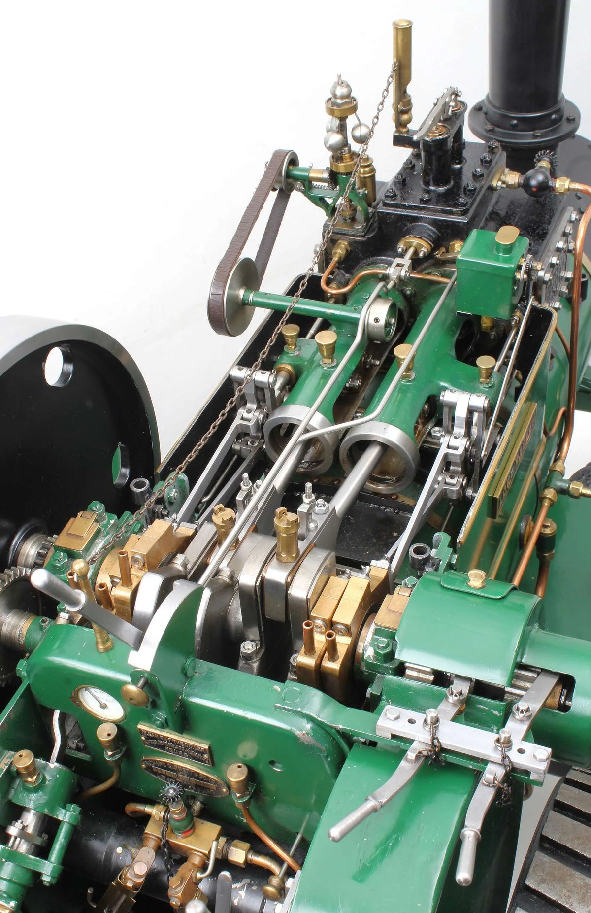 3 inch scale Garrett 4CD 4nhp steam tractor "Lord Raglan"