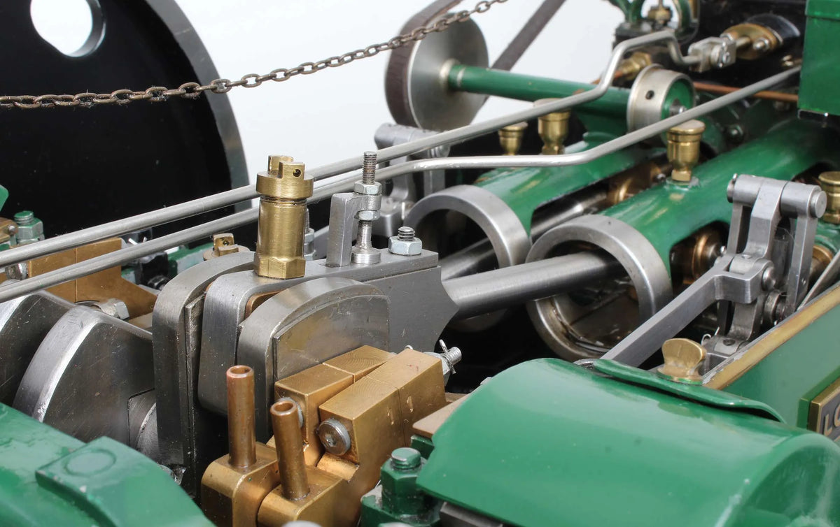 3 inch scale Garrett 4CD 4nhp steam tractor "Lord Raglan"