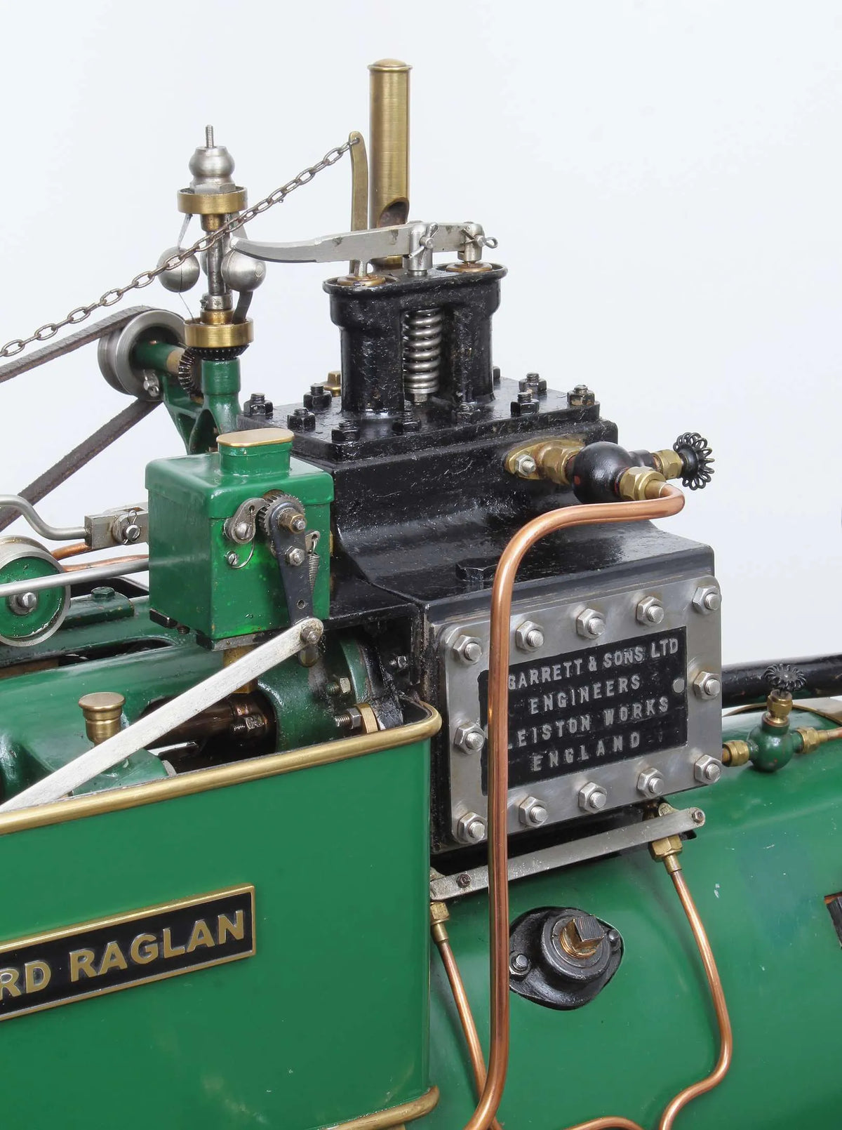 3 inch scale Garrett 4CD 4nhp steam tractor "Lord Raglan"