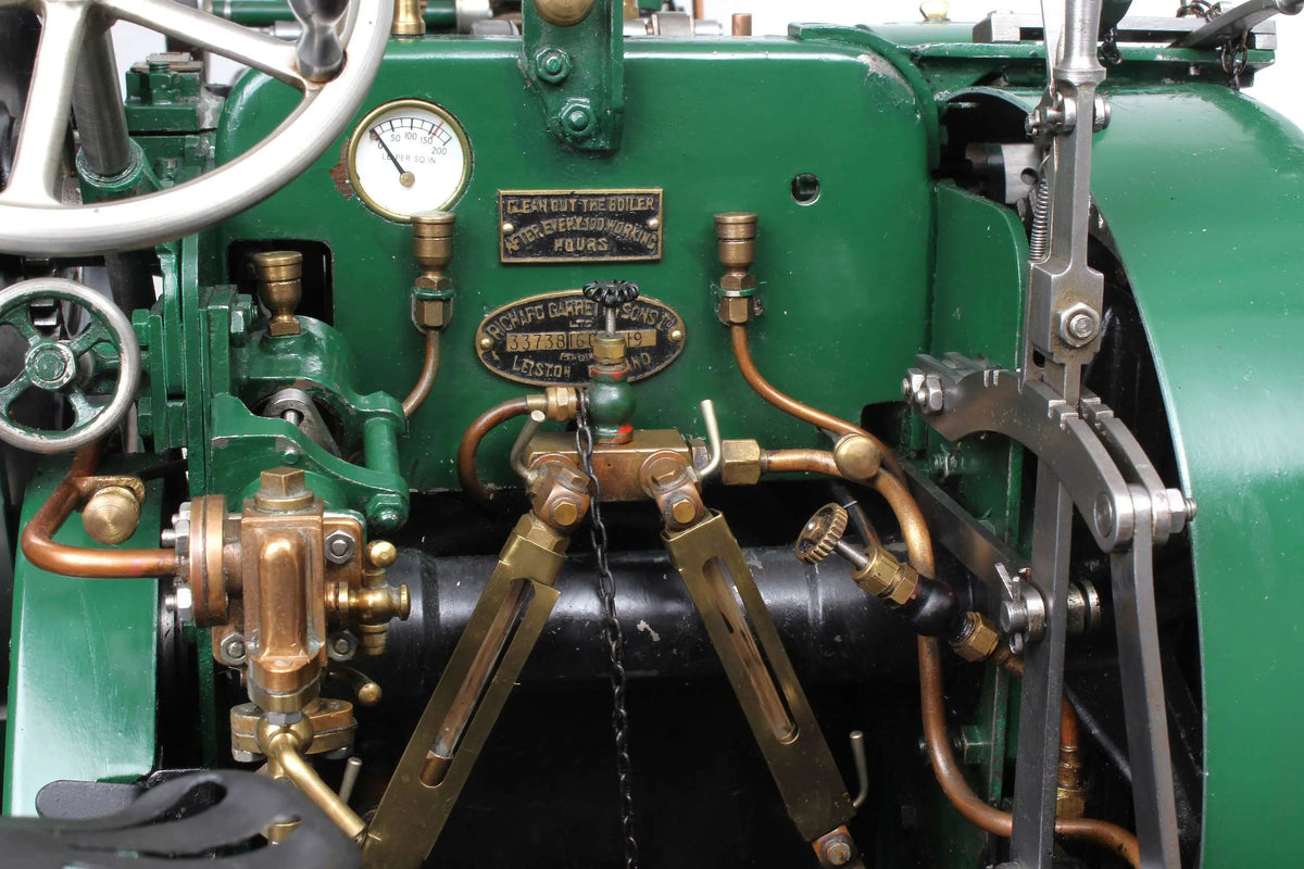 3 inch scale Garrett 4CD 4nhp steam tractor "Lord Raglan"
