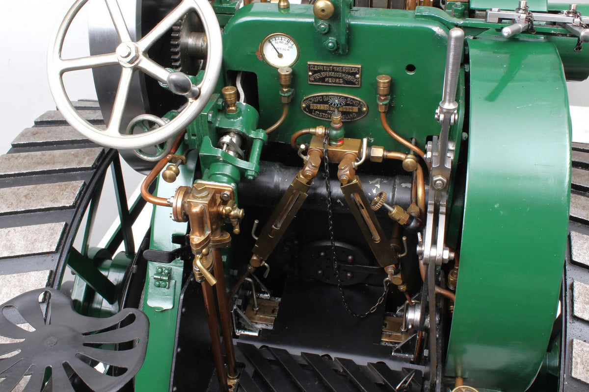 3 inch scale Garrett 4CD 4nhp steam tractor "Lord Raglan"