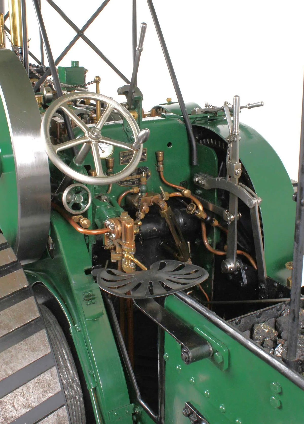 3 inch scale Garrett 4CD 4nhp steam tractor "Lord Raglan"