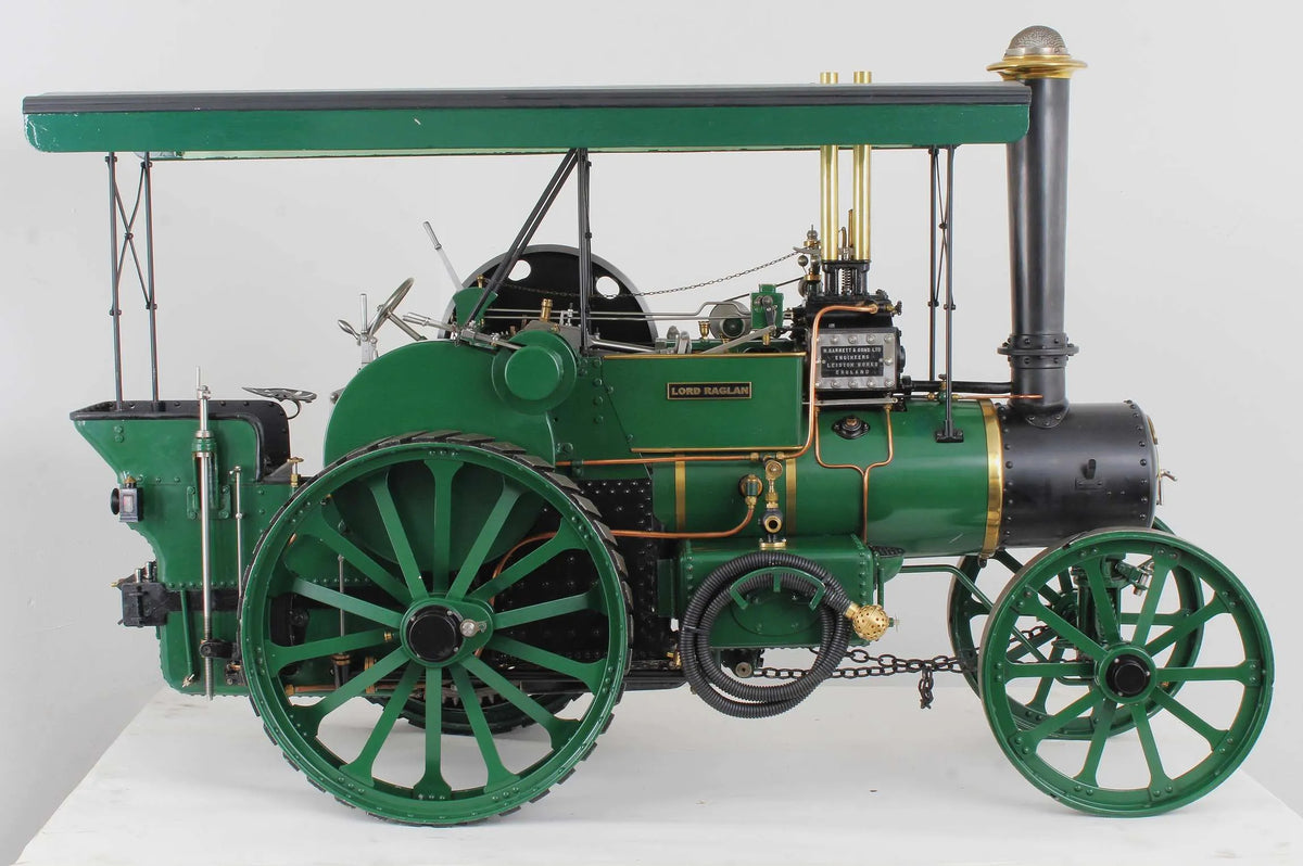 3 inch scale Garrett 4CD 4nhp steam tractor "Lord Raglan"