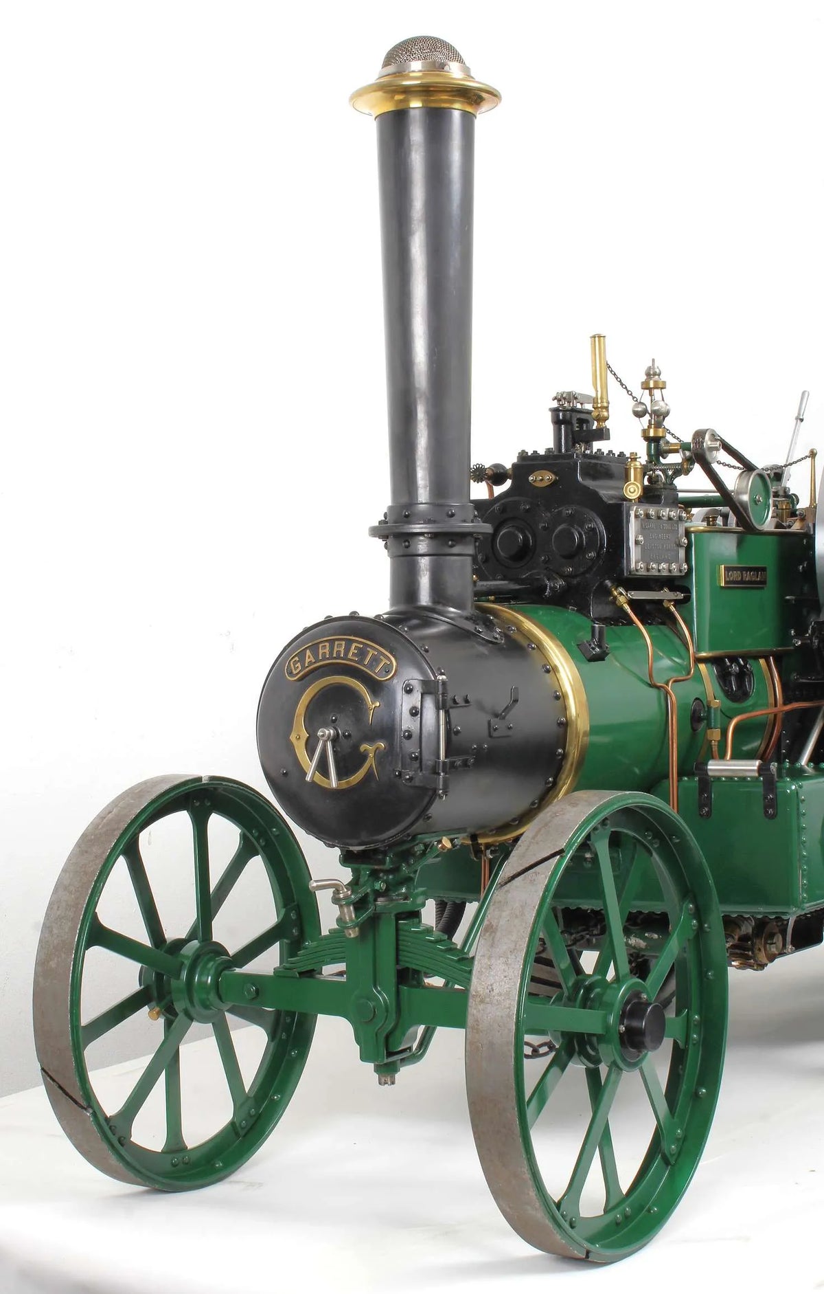 3 inch scale Garrett 4CD 4nhp steam tractor "Lord Raglan"