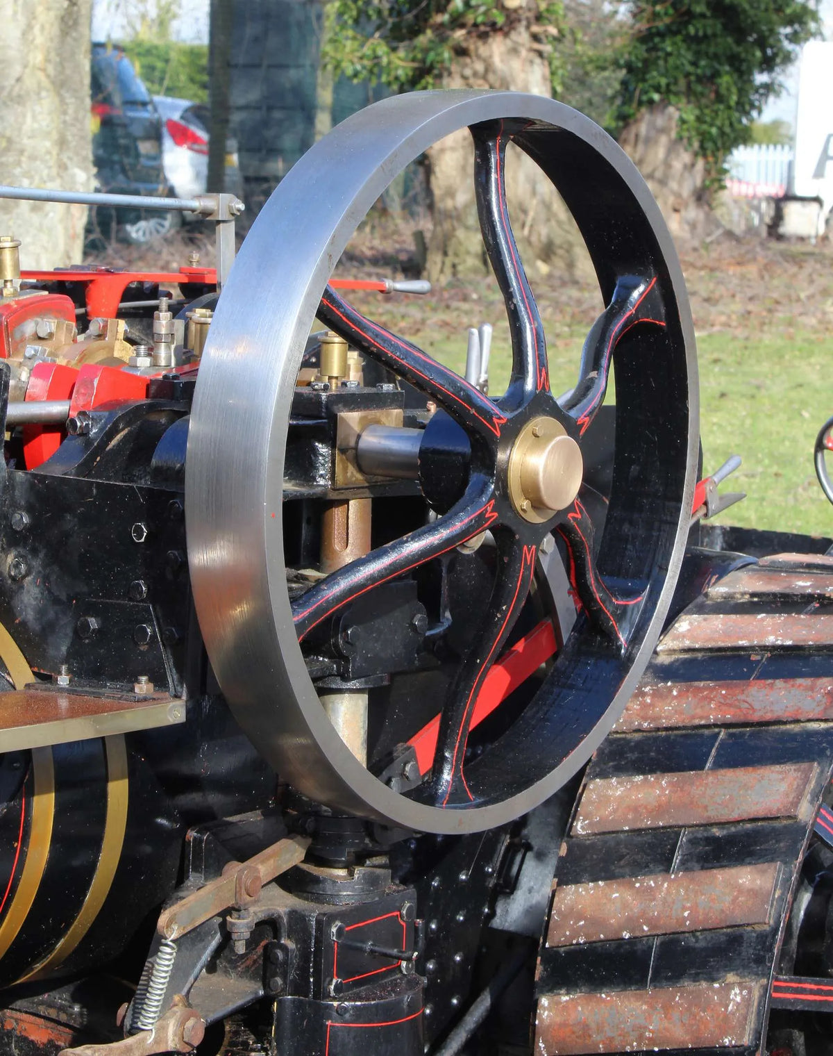 3 inch scale Fowler BB1 ploughing engine