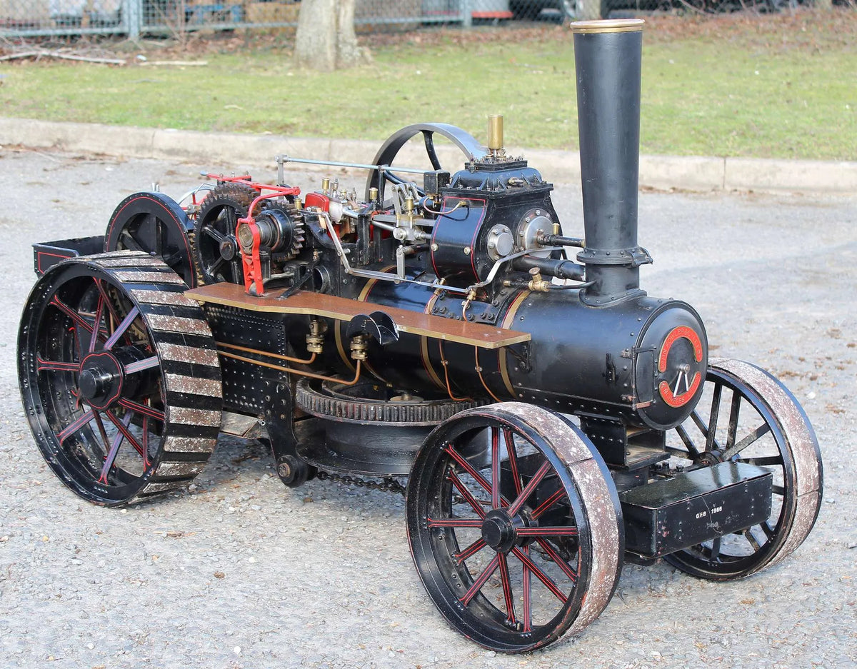 3 inch scale Fowler BB1 ploughing engine