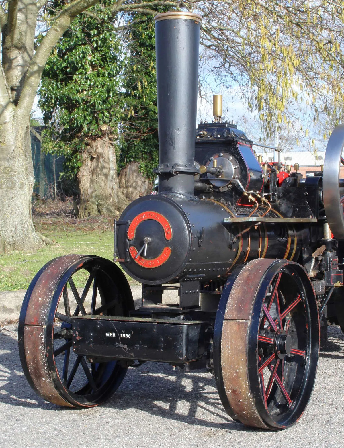 3 inch scale Fowler BB1 ploughing engine