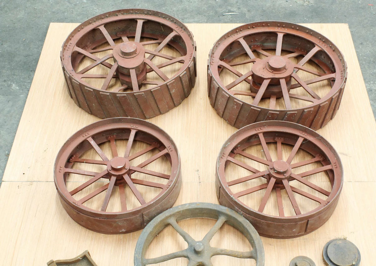 3 inch scale Fowler BB1 wheels & castings
