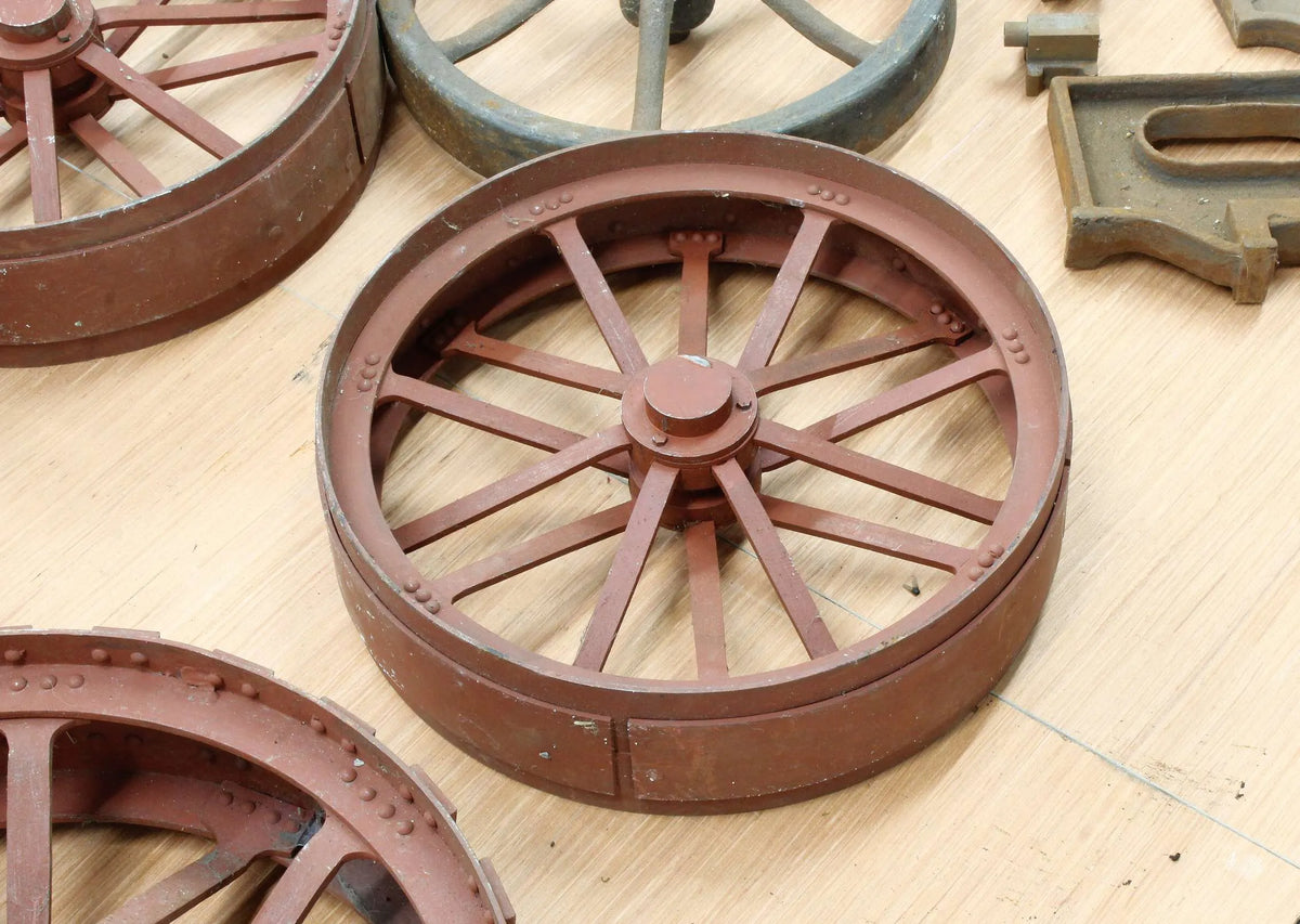 3 inch scale Fowler BB1 wheels & castings