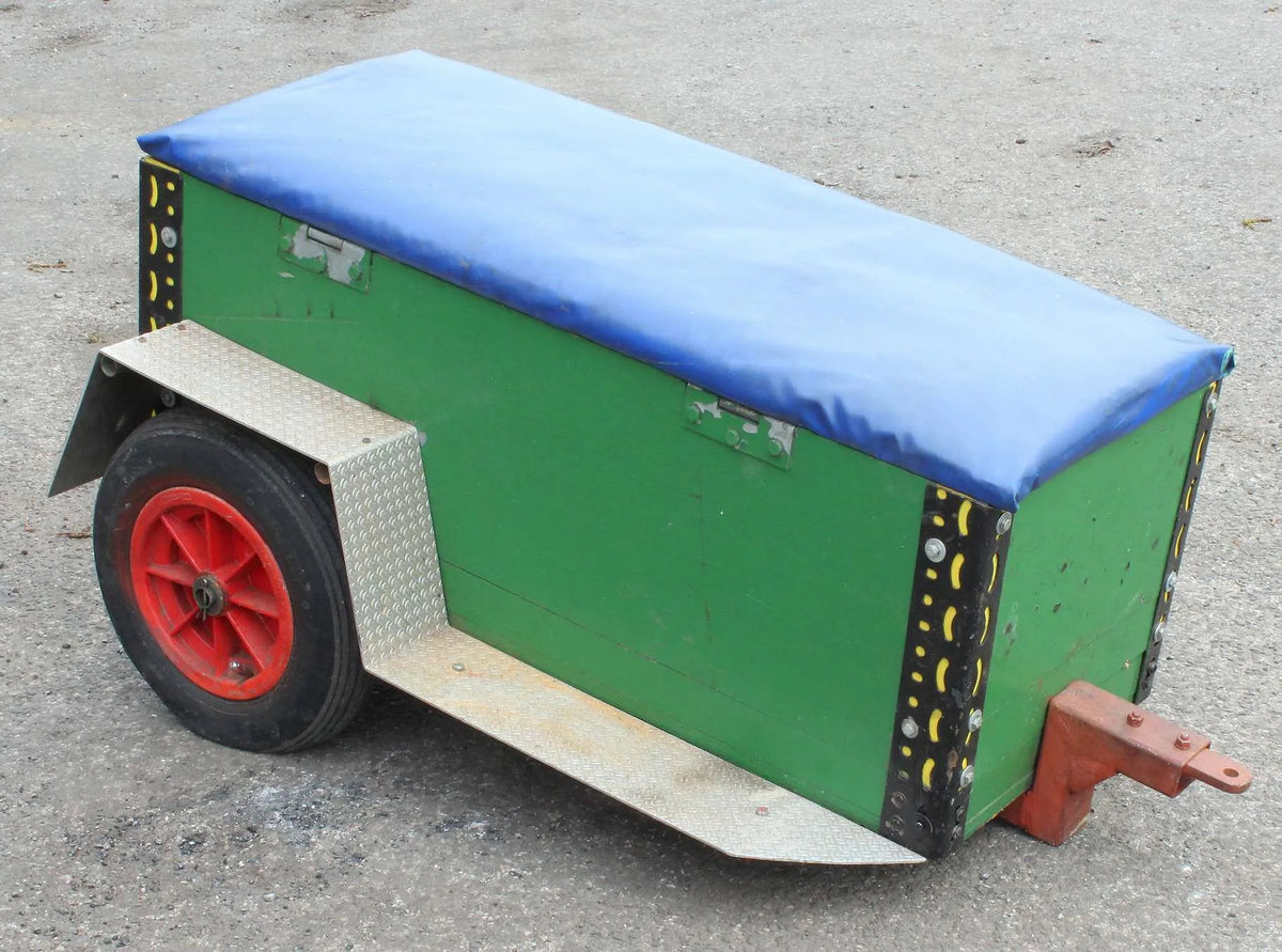 Traction engine driving truck