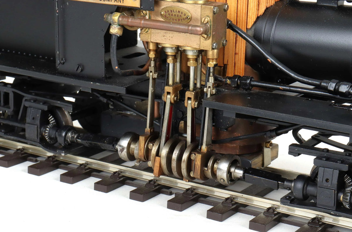 Gauge 1 T-boiler Two Truck Shay