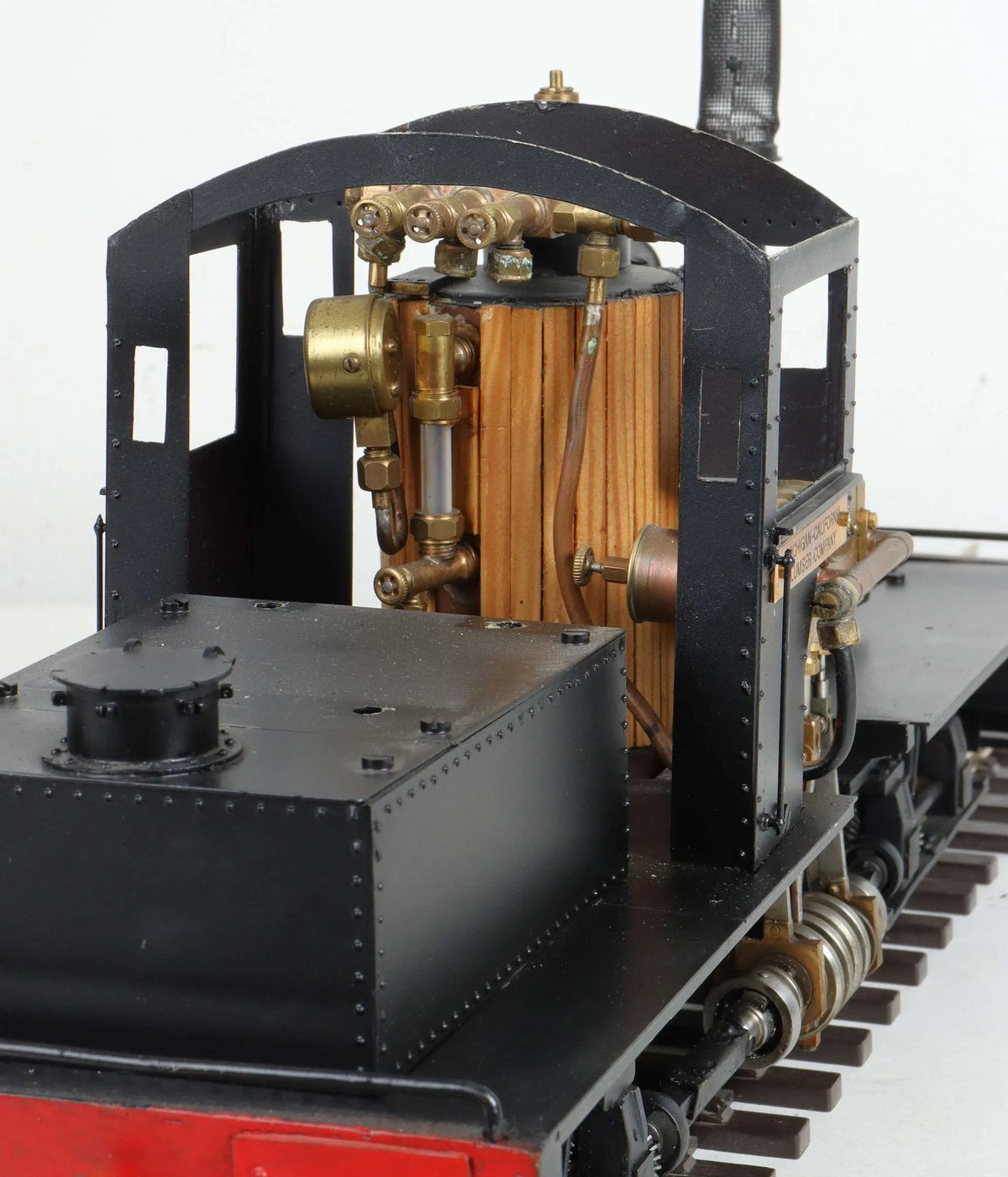 Gauge 1 T-boiler Two Truck Shay