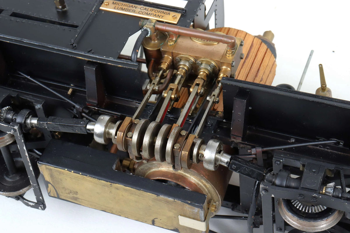 Gauge 1 T-boiler Two Truck Shay