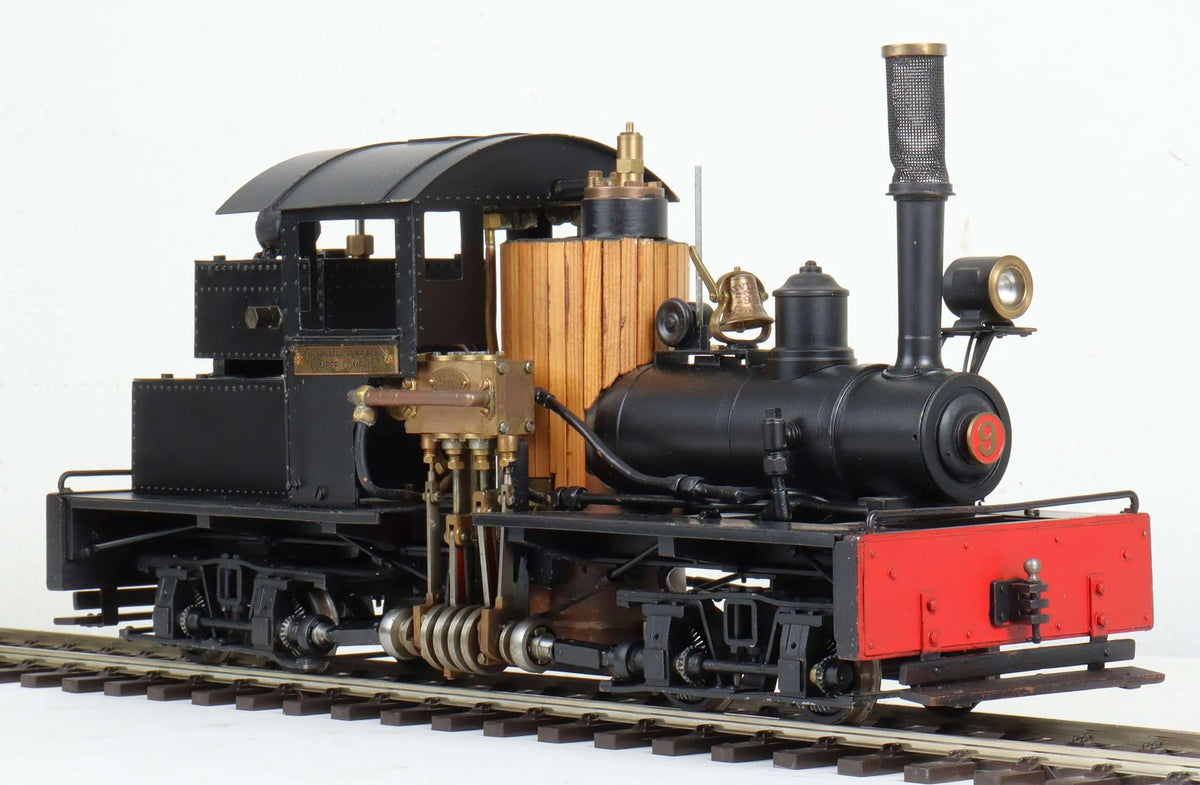 Gauge 1 T-boiler Two Truck Shay