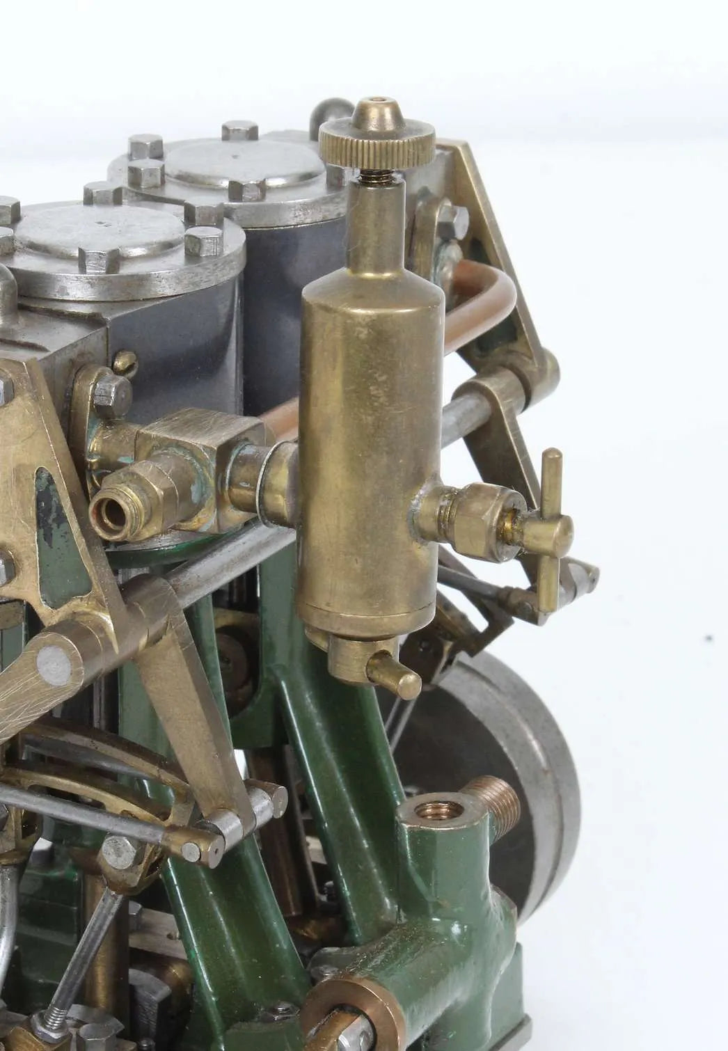 Stuart Double Ten with reversing gear & boiler feed pump