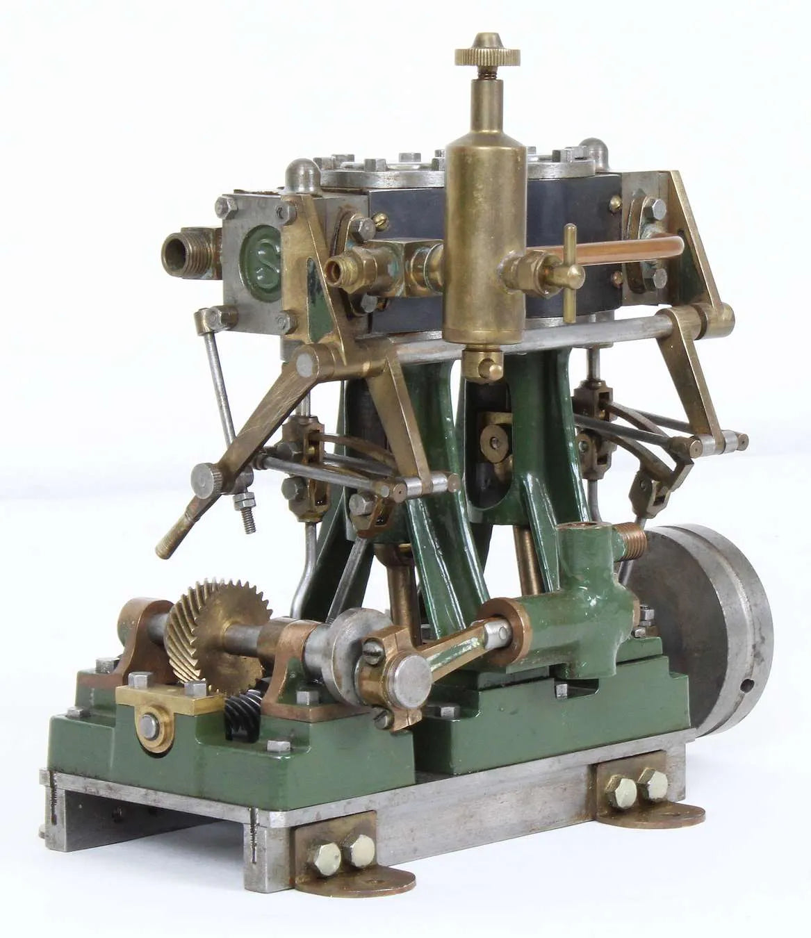 Stuart Double Ten with reversing gear & boiler feed pump