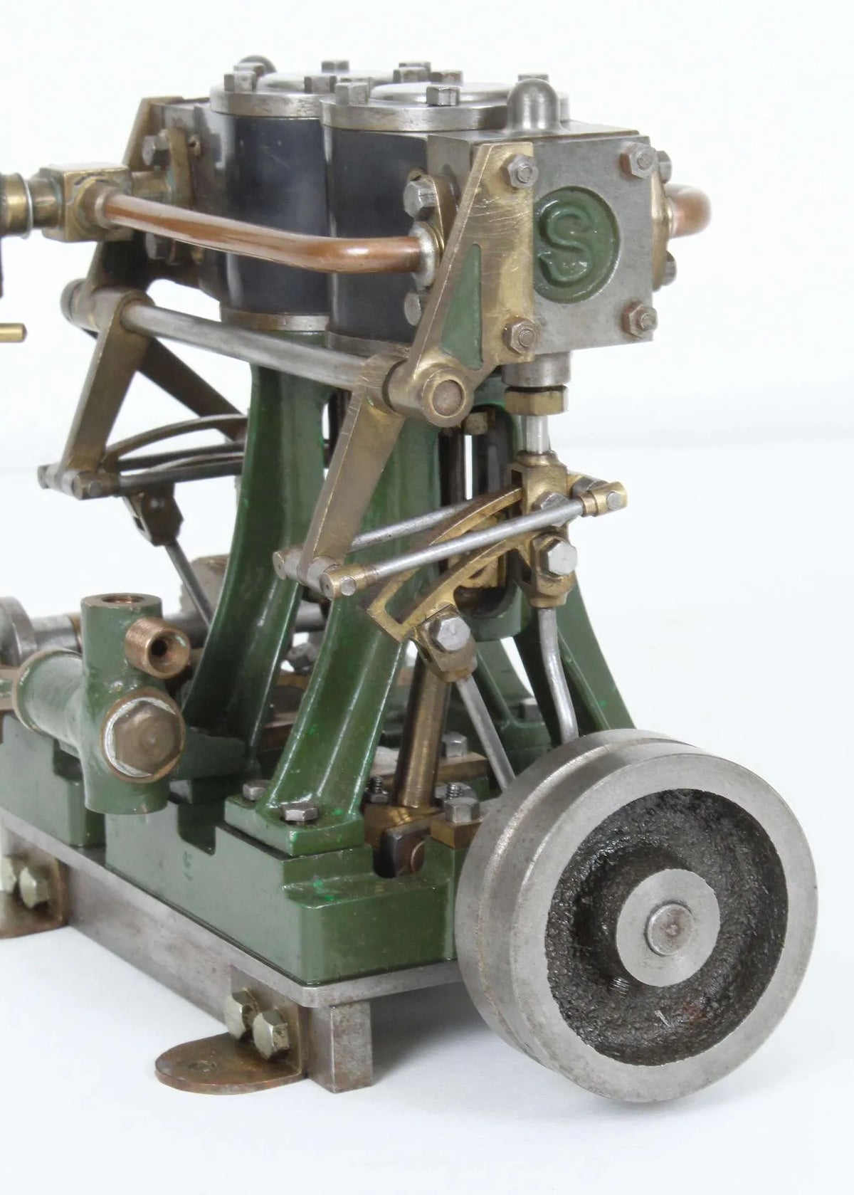 Stuart Double Ten with reversing gear & boiler feed pump