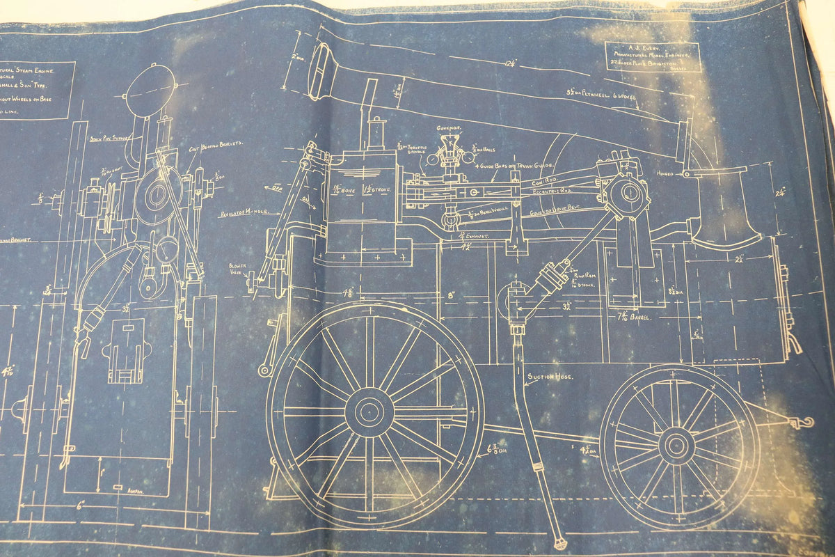 1 1/2 inch scale Marshall semi-portable engine