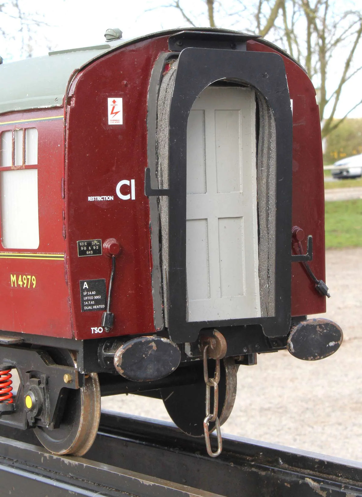 5 inch gauge BR Mk1 TSO coach
