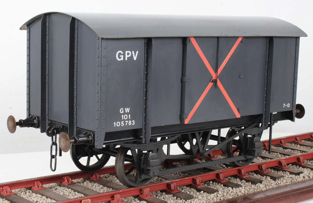 5 inch gauge GWR gunpowder wagon