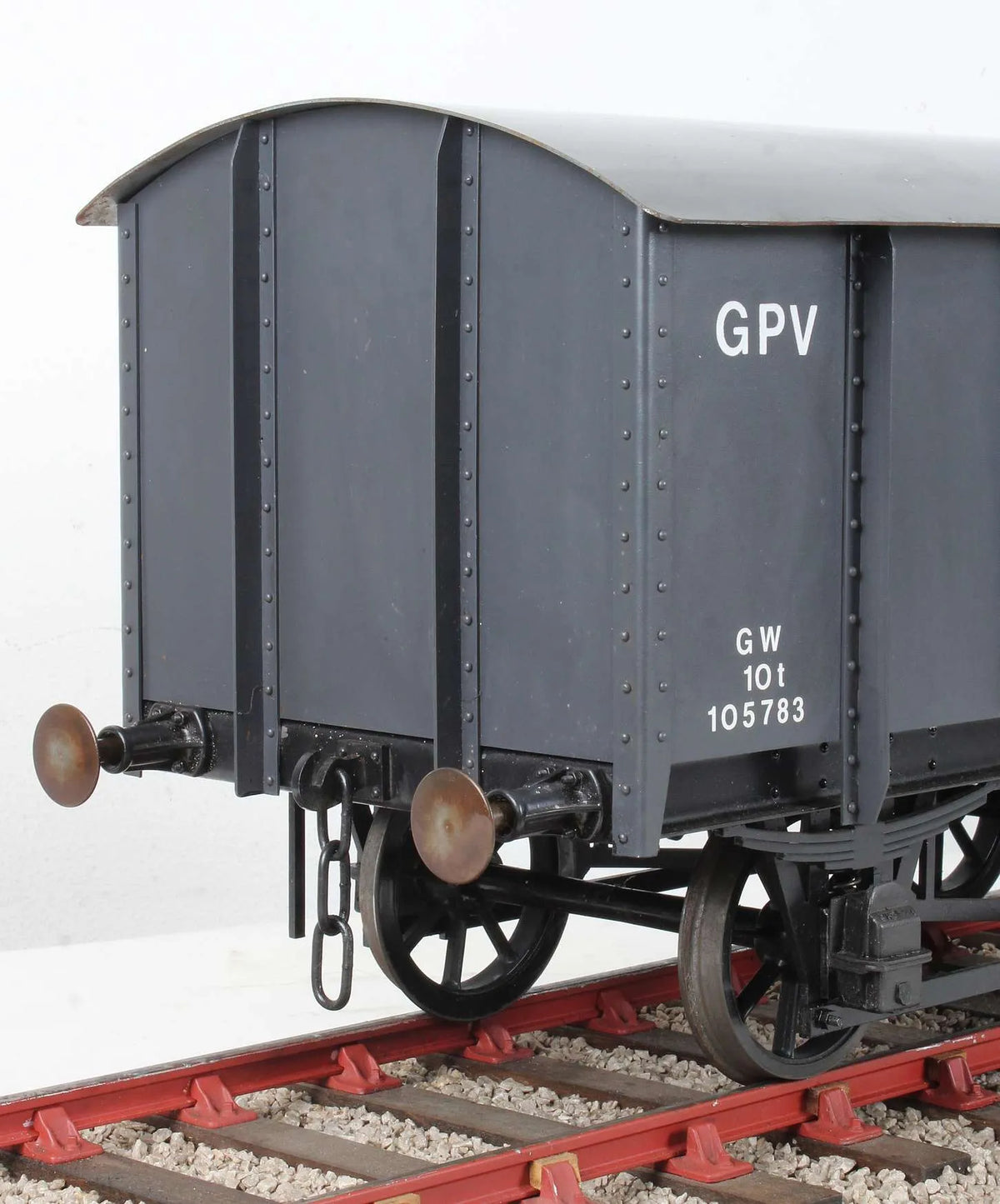 5 inch gauge GWR gunpowder wagon