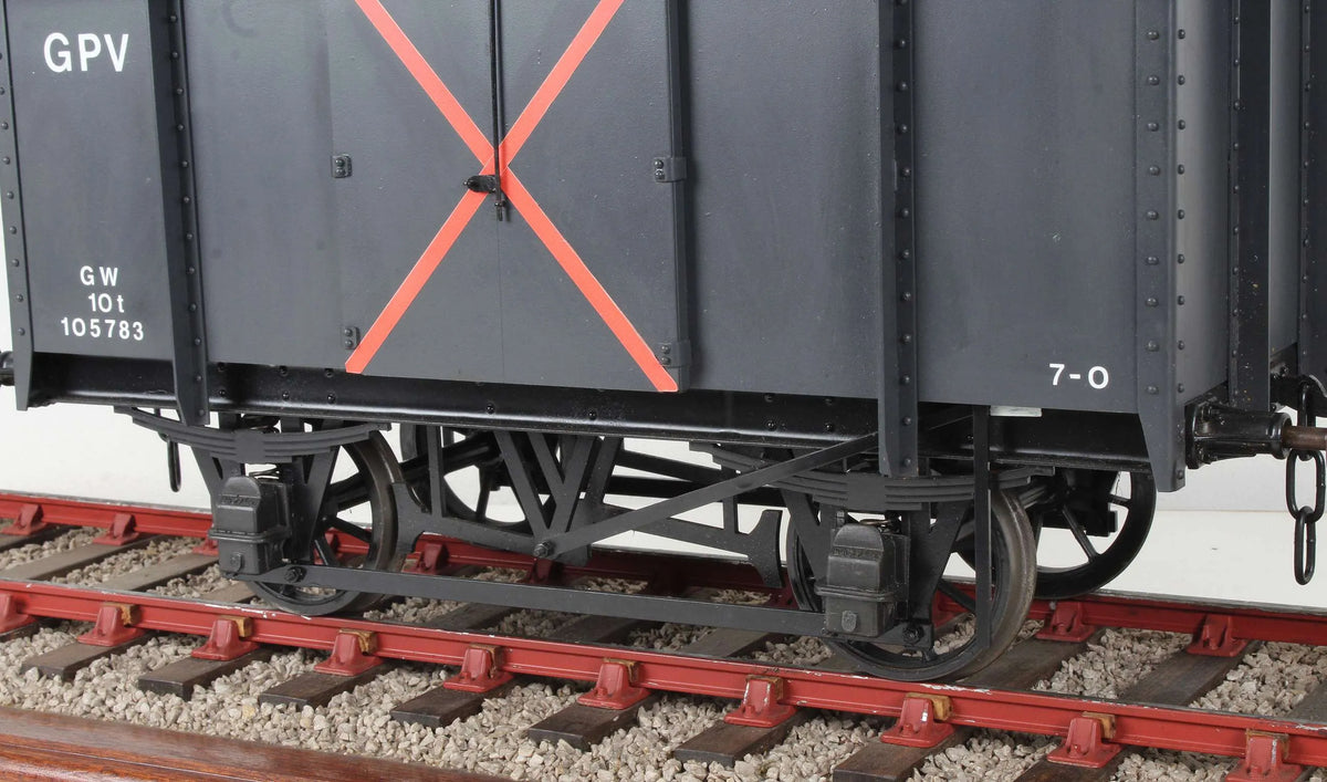 5 inch gauge GWR gunpowder wagon