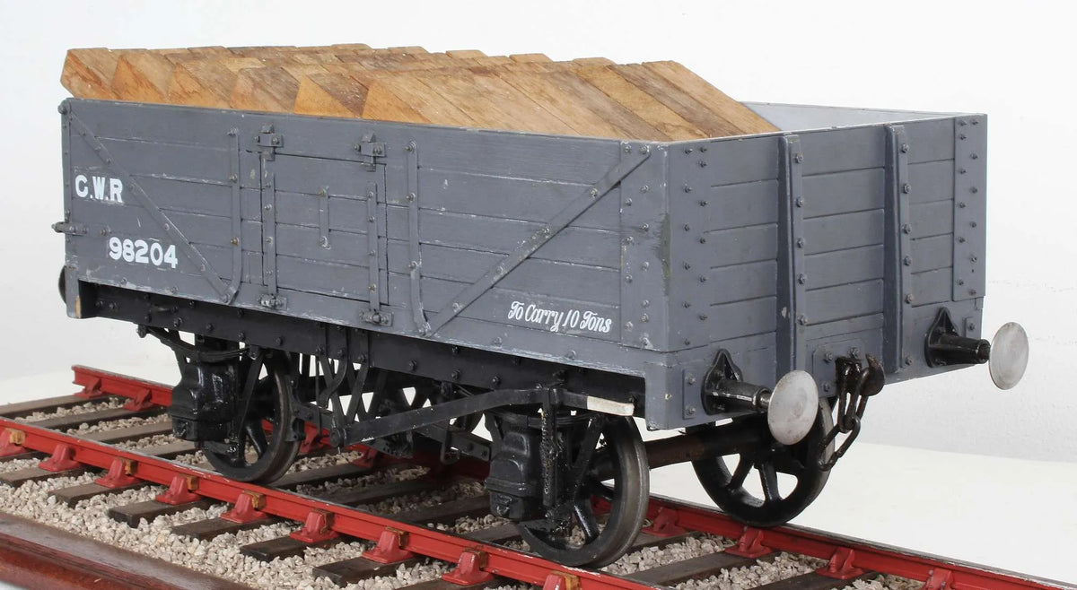 5 inch gauge GWR 10 ton planked wagon