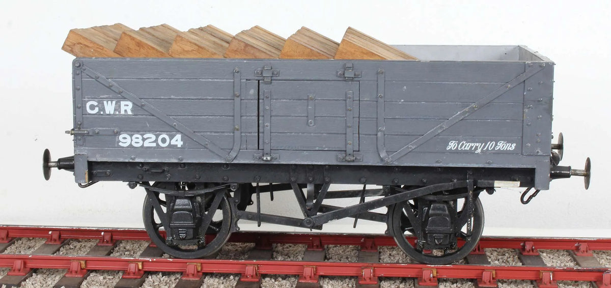 5 inch gauge GWR 10 ton planked wagon