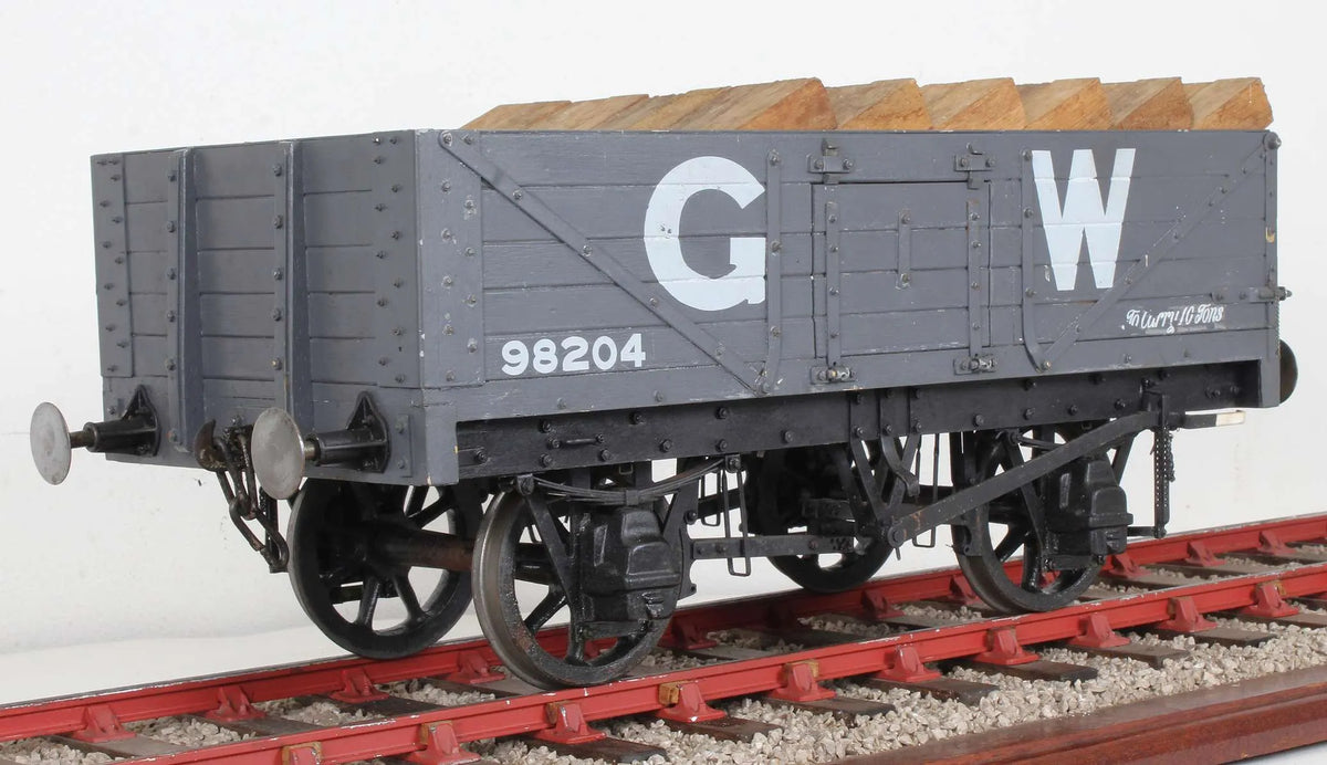 5 inch gauge GWR 10 ton planked wagon