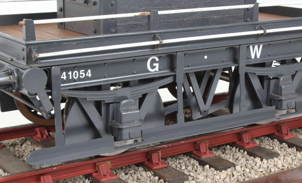 5 inch gauge GWR shunters wagon