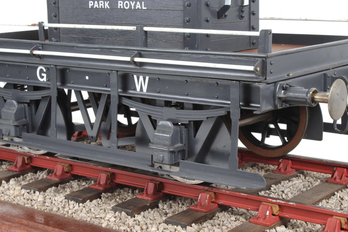 5 inch gauge GWR shunters wagon