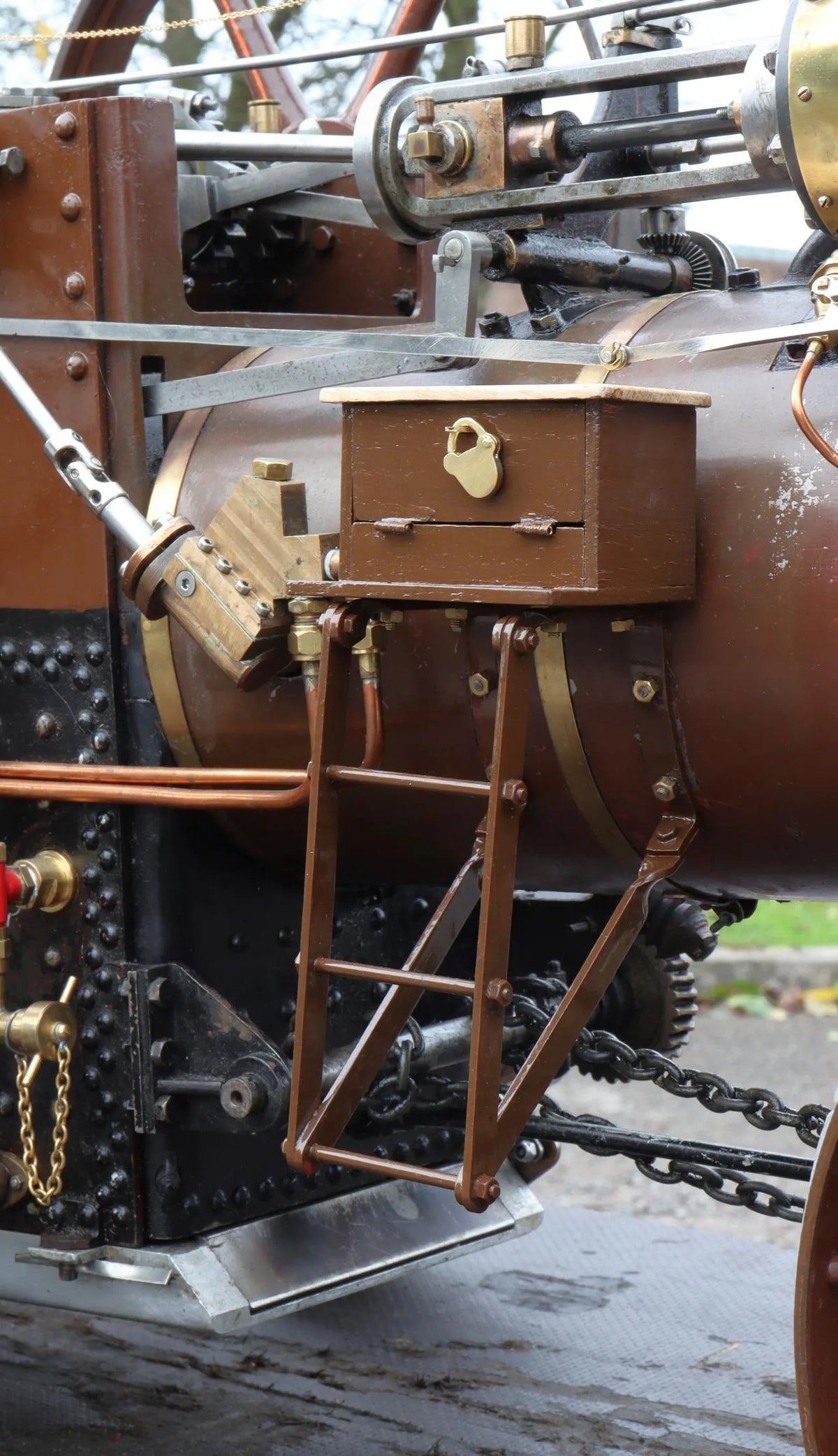 2 inch scale Clayton & Shuttleworth agricultural engine
