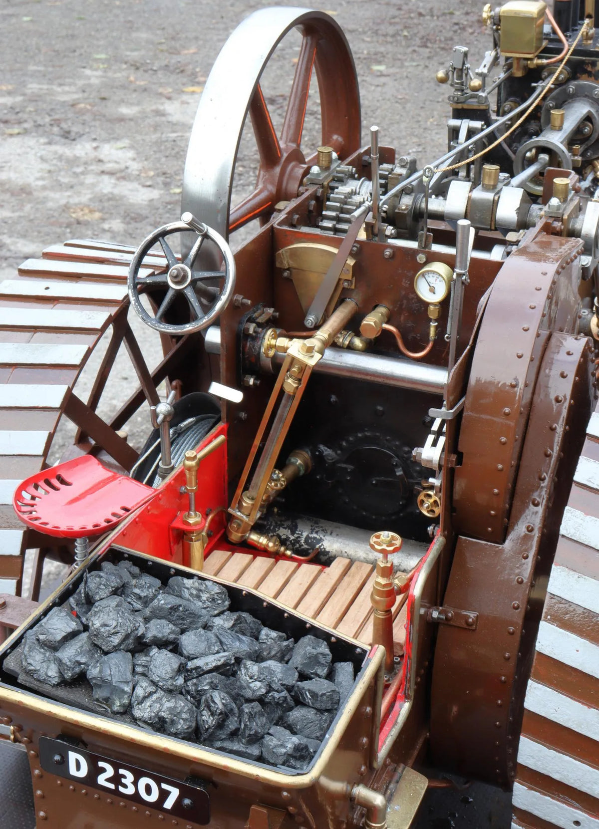 2 inch scale Clayton & Shuttleworth agricultural engine