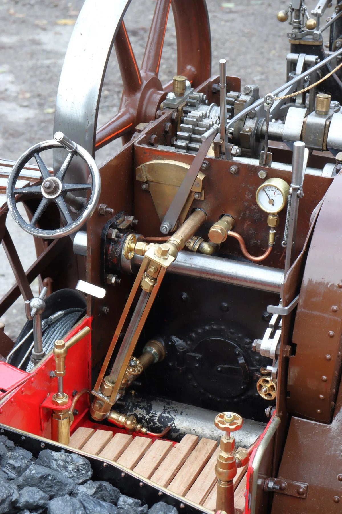 2 inch scale Clayton & Shuttleworth agricultural engine